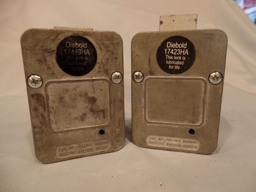 2 Diebold 17423HA Combination Lock Bodies only