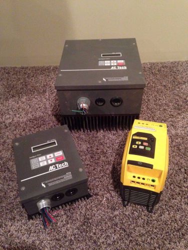 Industrial Motor Drives Lot of Three Baldor AC Tech MC Series M14100C VS1ST M141