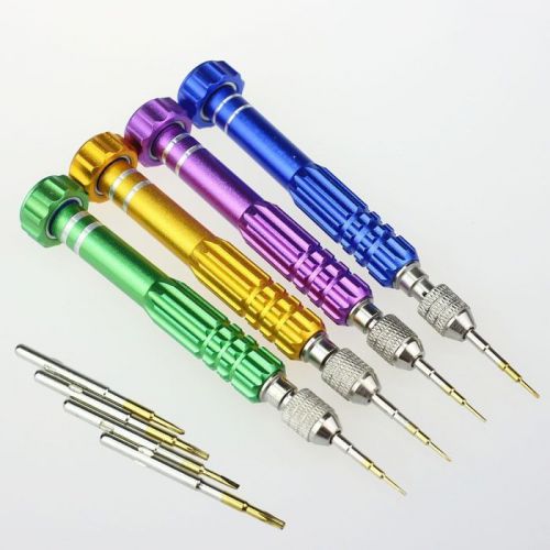 New 5 in 1 Repair Open Tools Kit Screwdrivers For iPhone Samsung