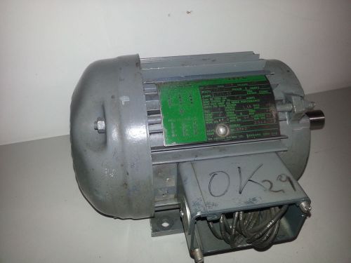 Linoln A.C. Motor 1 hp 855 RPM Frame 143T 230/460V 3 ph Serial 3866289