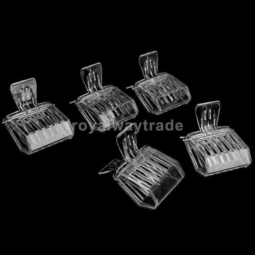 5x Plastic Hair Clip Queen Bee Cage Catcher Catch Beekeeper Beekeeping Tool