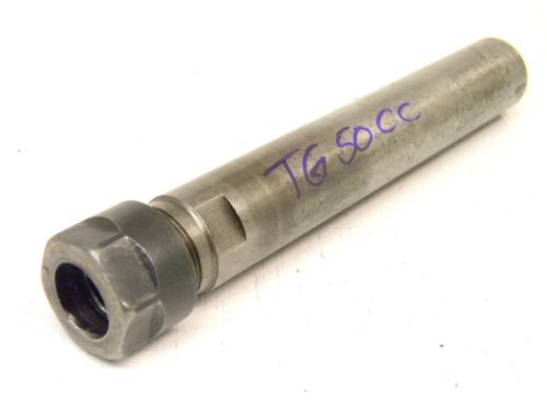 Used erickson tg-50 straight shank collet chuck extension (1.00&#034;-shank) tg50 for sale