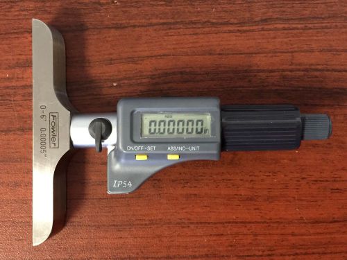 Fowler digital 6&#034; depth gauge  ip54 54-225-456 for sale