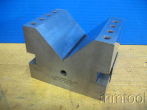 SUBURBAN TOOL #792-1 V-BLOCK 4&#034; X 3&#034; X 3&#034; MILLING GRINDING