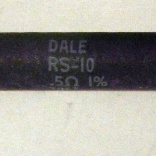 11x NEW DALE RESISTORS, 0.5 OHMS/10 WATTS/1% *MO639*