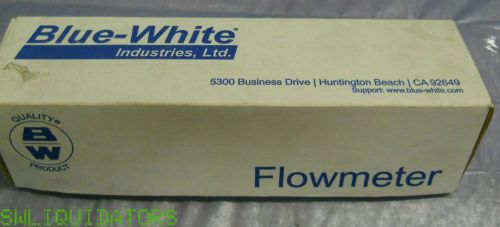 New blue white flowmeter f 400