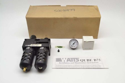 WATTS C75-04BLBJCB 0-125PSI 150PSI 1/2IN NPT PNEUMATIC FILTER-REGULATOR B403516