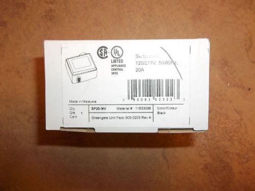 Cooper Greengate SP20-MV 102/277V Motion Sensor Switchpack.