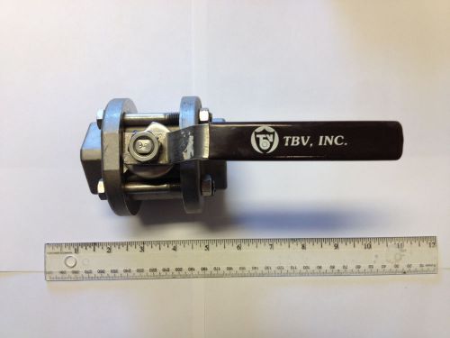 TBV Ball Valve, Stainless Steel, 1&#034;, New