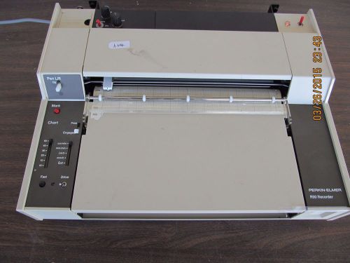 Perkin Elmer R50 Chart Recorder Measurment System