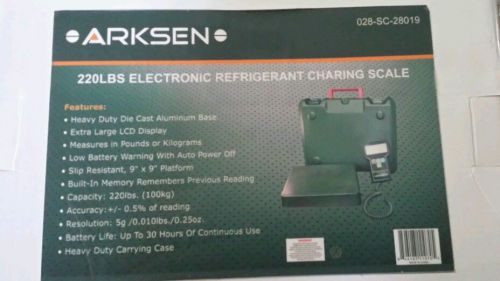 Digital refrigerant scale