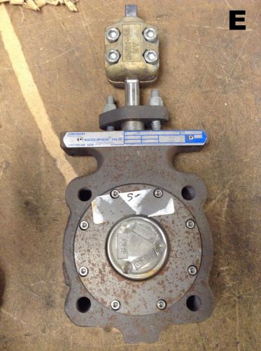 Jamesbury 2-1/2&#034; 815L-11-2236-TT Butterfly Valve Wafer Sphere Valve Steel w/CF8M