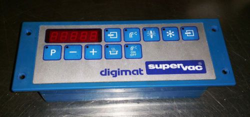 Supervac Digimat Control Panel