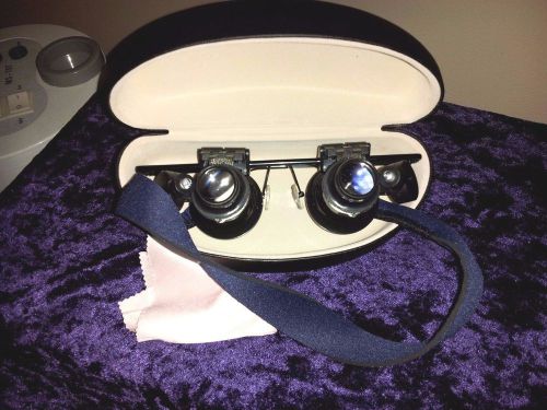 Precision Inspectacles w/Case,Lens Cloth &amp; Sport Strap,Bright Lights,420specs,