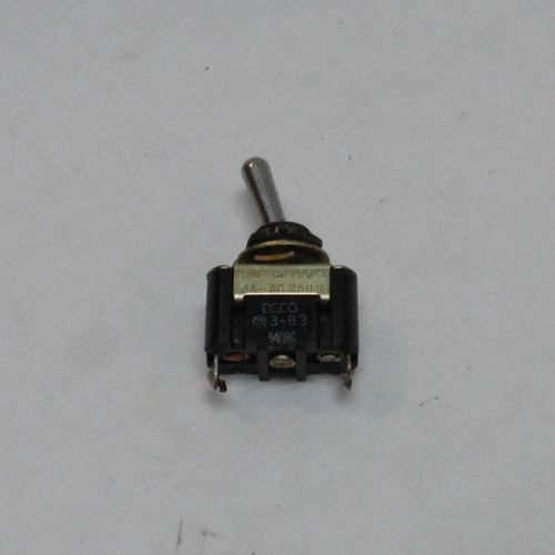 Fujisoku Toggle Switch, ST115A22, 125 - 250V, Used, WARRANTY