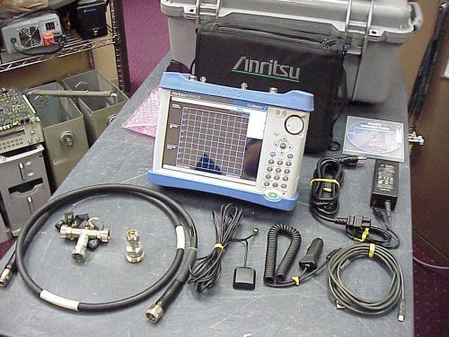 ANRITSU MT8212E CELLMASTER SITEMASTER  LOADED WITH OPTIONS-ACC-CALKIT-CABLES