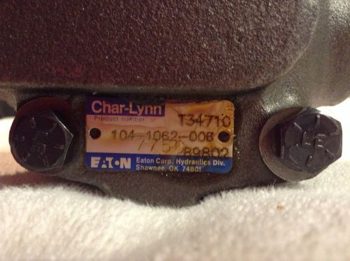 char-lynn hydraulic motor