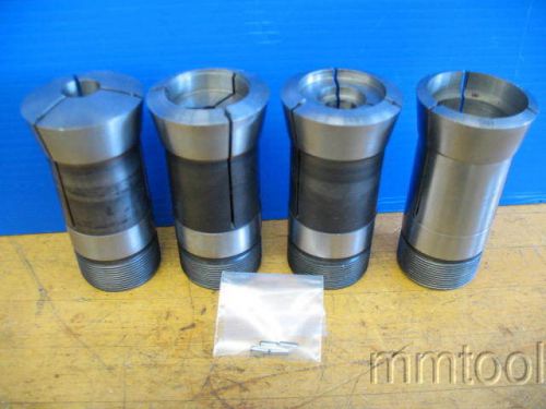 ~4~ HARDINGE 16C MACHINABLE COLLETS CNC LATHE