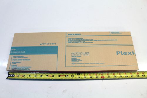 Plexiglas Clear Cast Acrylic  21.75&#034; x 7.75&#034; x 1.25&#034; Thick 1 1/4&#034; Plexi Plastic