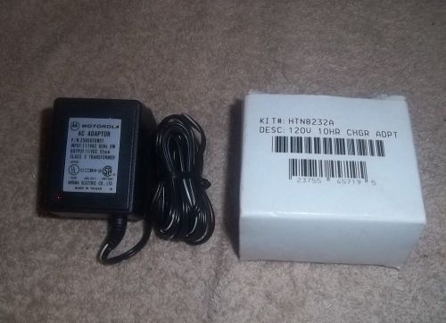 Motorola HTN8232A Charger Adapter for SP21 SP10 SPIRIT MV MU SV SU Radios NEW