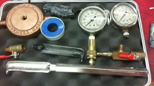 PlantPRO Pitot Tube Gauge Fire Sprinkler Pump or Hydrant Flow Test