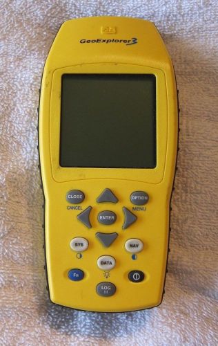 Trimble GeoExplorer 3 Handheld GPS GIS Data  Part Number 38376-00