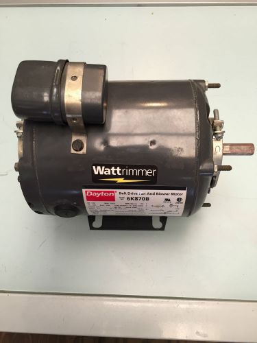 Dayton, Belt Drive and Blower Motor 6K870B  1/4 HP