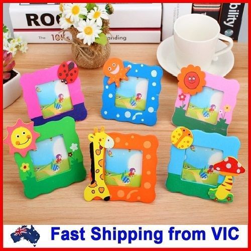 Cartoon Mini Photo Frame Novelty Kids Toys School Office Gifts Cute Stationery