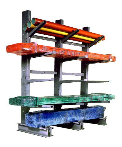 2 Meco Omaha Series 2000 Medium-Heavy Duty Cantilever Racking Systems