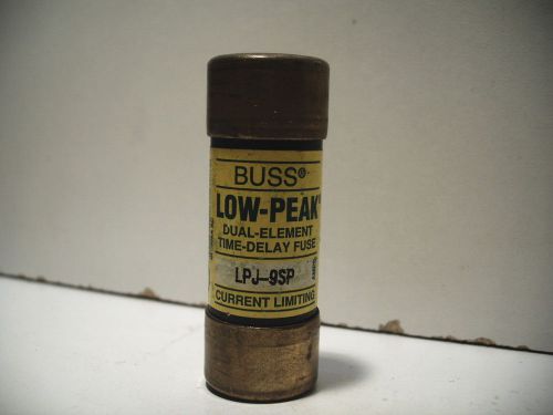 BUSSMANN LPJ-9SP TESTED! QUANTITY! CLASS J TIME DELAY FUSE