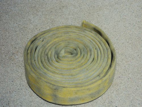 Firehose 3.125” wide (1.75” ID) double jacket 20 ft boat dock bumper chafe guard