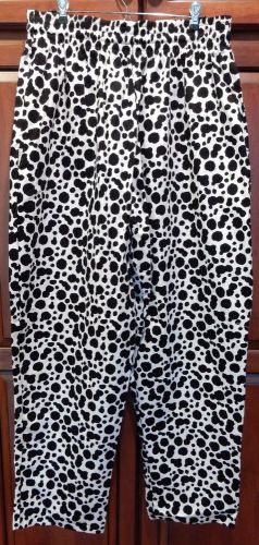 Chef&#039;s Pants - Culinary Classics - Dalmatian Spots - Size 2X Baggy