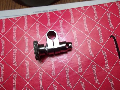 STARRETT INDICATOR CLAMP 5/16&#034; SNUG MILLWRIGHT MACHINIST BUTTON INDICATOR 196