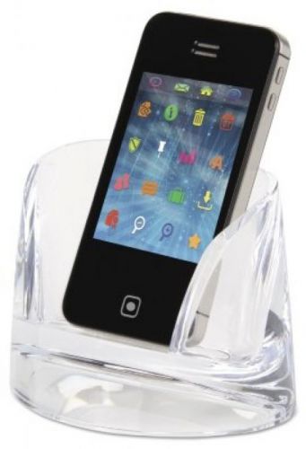 Swingline Stratus Acrylic Mobile Phone Holder, ClearSwingline