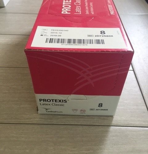 Cardinal Health Protexis Latex Classic Size 8 Ref 2D72N80X Box of 200