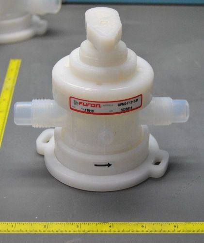 FURON UPM2-F1212-M 2 WAY DIAPHRAGM VALVE MANUAL 3/4&#034; FLARE 1/4 TURN (SM-2-3)