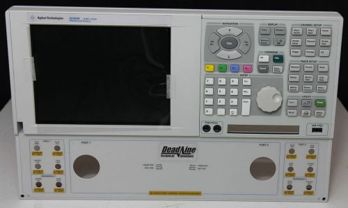 Agilent E8364B PNA Network Analyzer Front Panel and Hard Drive