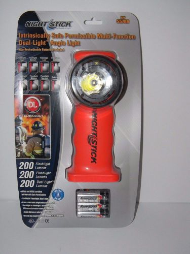 Bayco Nightstick #XPP-5570R Intrinsically Safe Dual Angle Dual Light LED NEW