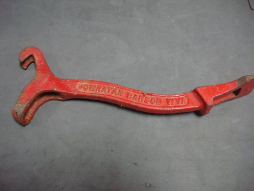 POWHATAN RANSON #233 FIREMAN SPANNER WRENCH