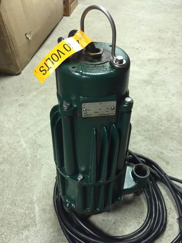 ZOELLER G840 Grinder Pump 460 Volt 3 Phase Sump Pump Industrial Heavy Duty 2 HP