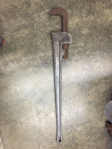 Ridgid  48&#034; Aluminum Straight Pipe Wrench - Model 848