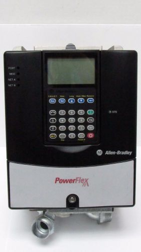 ALLEN-BRADLEY POWERFLEX 70 20A D 5P0 3 AYYANC0 SER.A 3HP DRIVE