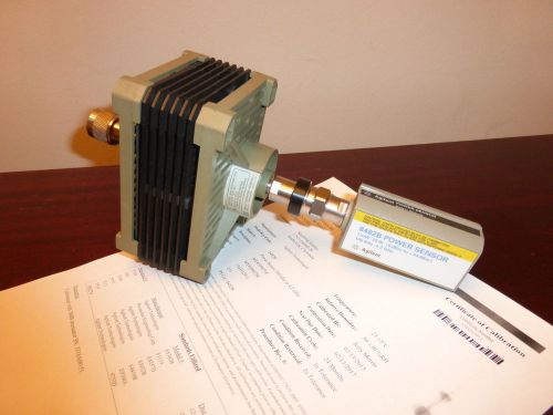 Agilent hp 8482b 100 khz - 4.2 ghz (0 to +44 dbm) rf power sensor - calibrated! for sale