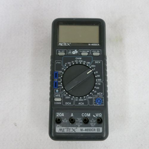 Metex M 4650 CR DMM Digital Multimeter