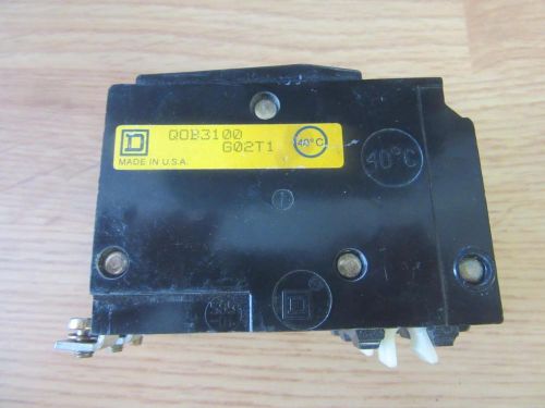 Square D QOB3100 circuit breaker