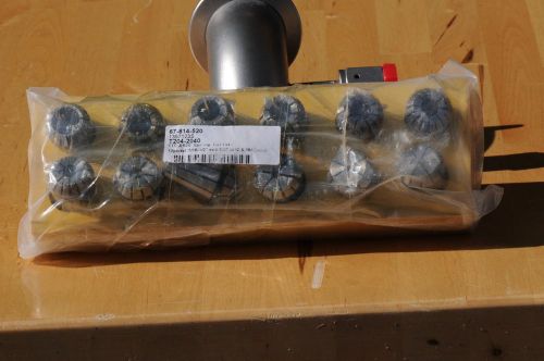 ER20 er 20 collet set from 1/16 to 1/2 by 1/32nds, TTC set, T&amp;O 9/32nd, 13collet