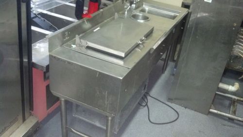 Jade Refrigeration 63&#034; Bar Ice Cream Dipping Workstation