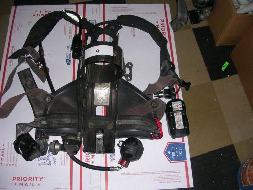 Msa firehawk ii 4500 psi scba harnesses with icm. plus nfpa 1998 compliant. for sale