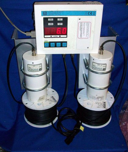 Ludlum 375-20 Digital Dual Scintillation Radiation Monitor Geiger