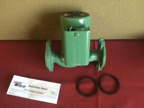 Taco 007-FF Water Circulating Pump  115 v  1/30 hp  3250 rpm